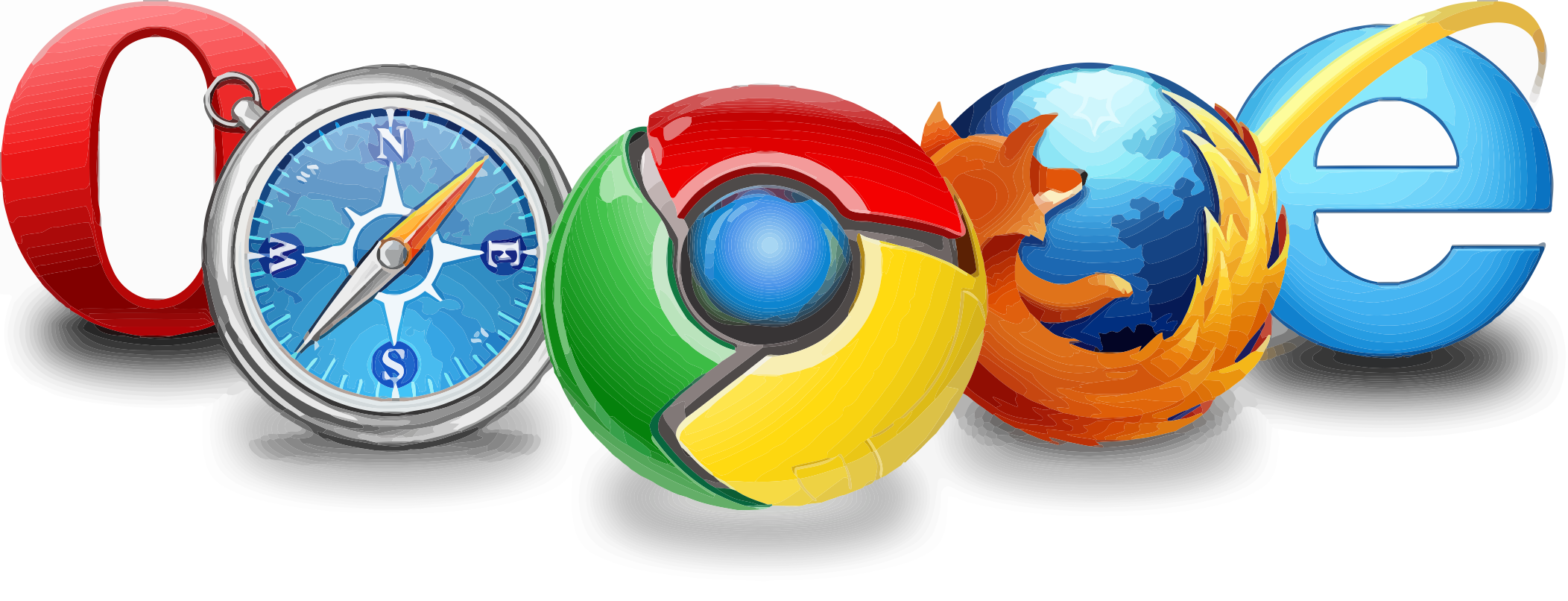image of browser icons